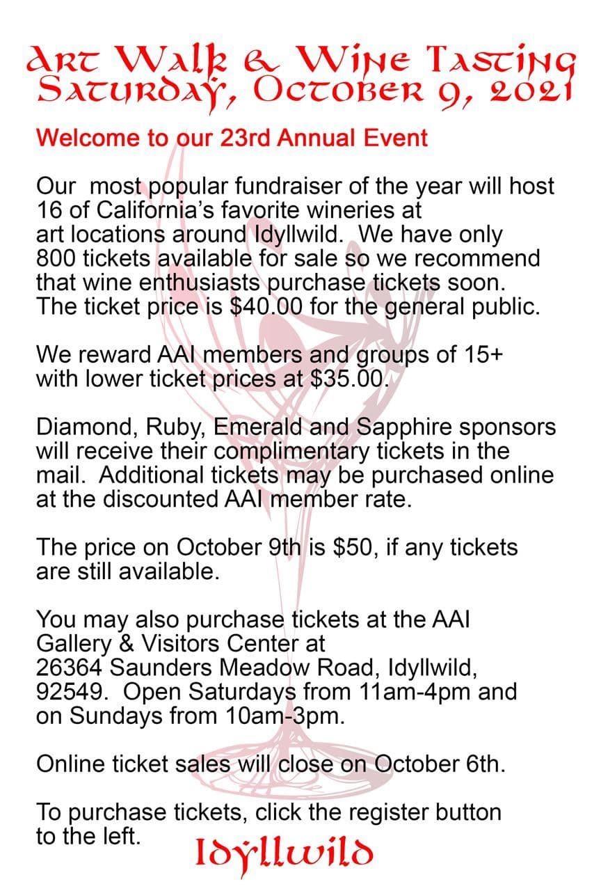 25th Annual wine walk@ all over town!